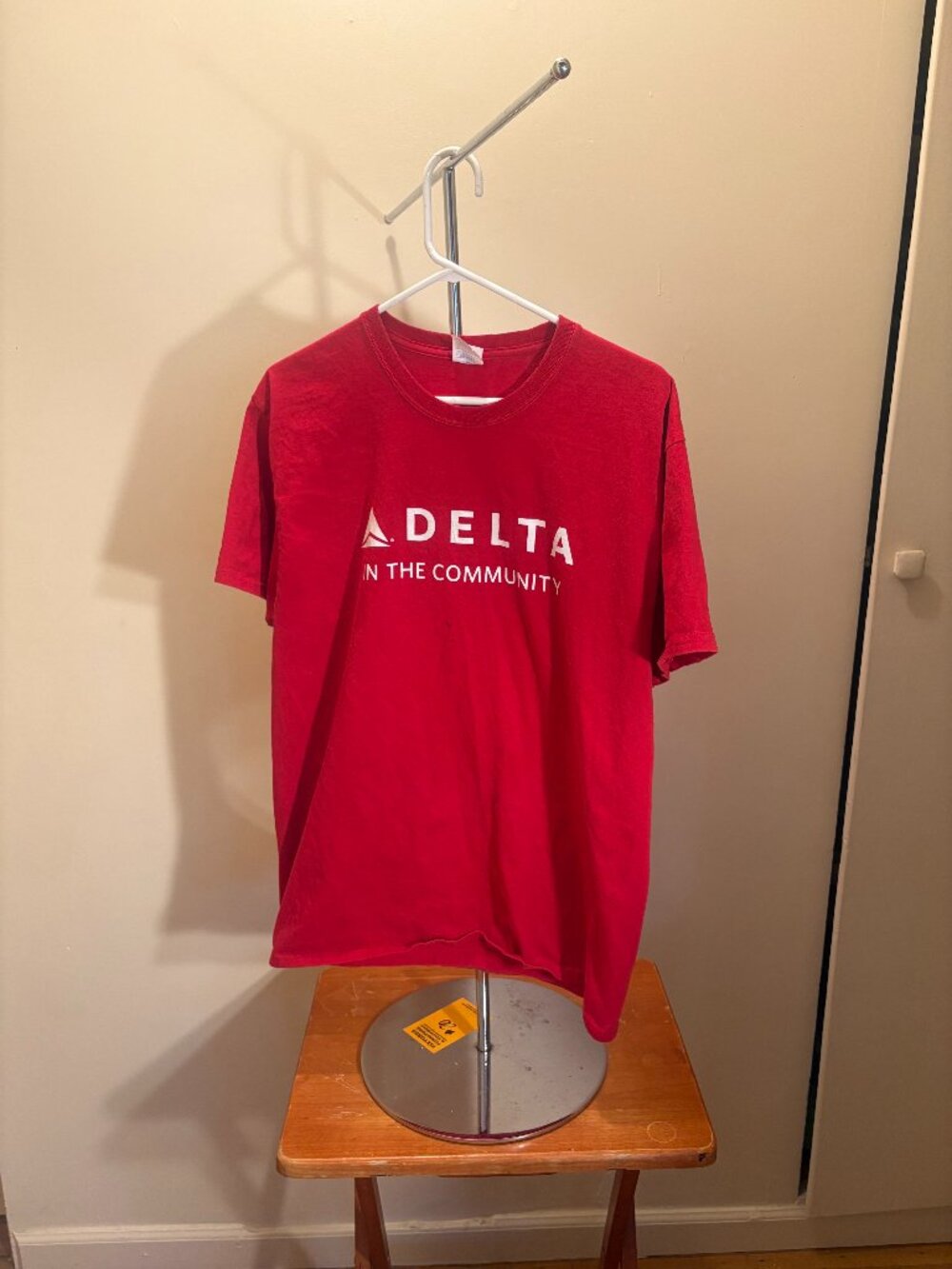 Delta "In The Community" Red T-Shirt